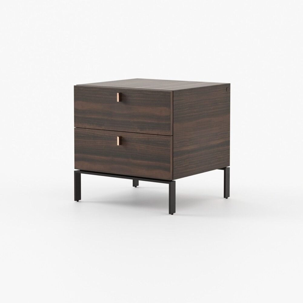 Amber Bedside Table